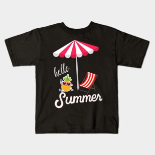 Hello Summer Kids T-Shirt